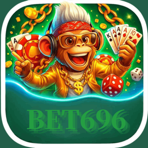 Imagem promocional da BET696 mostrando a plataforma e suas vantagens